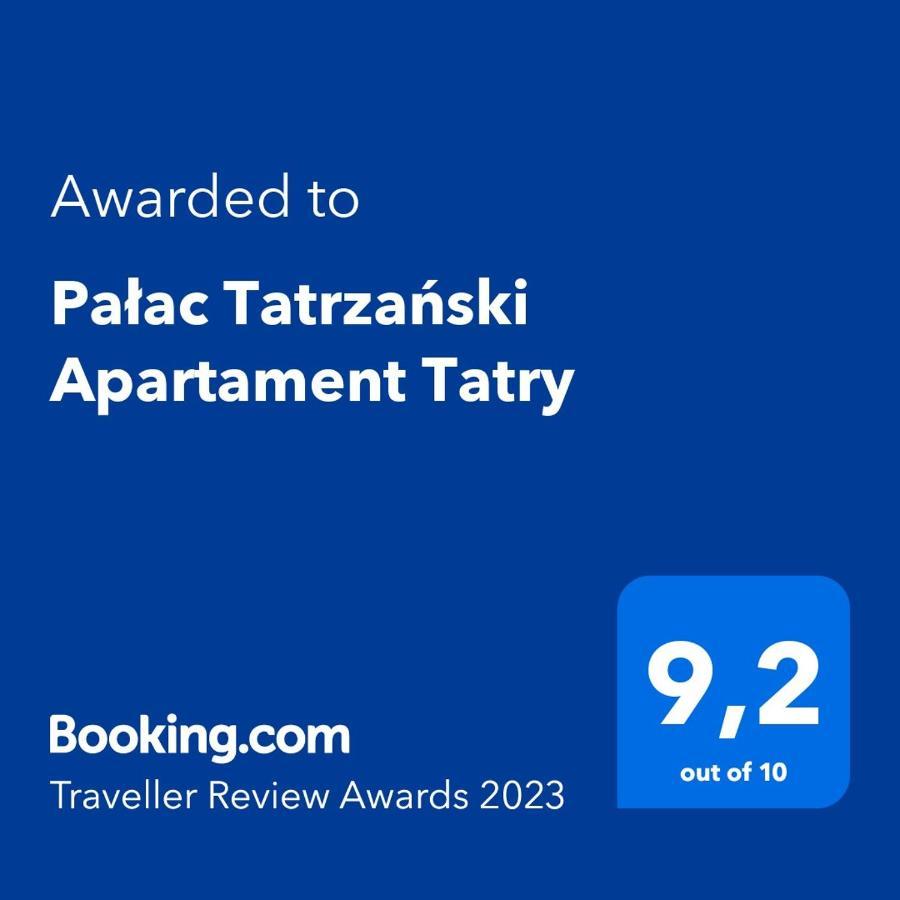Palac Tatrzanski Apartament Tatry Bukowina Tatrzańska Buitenkant foto